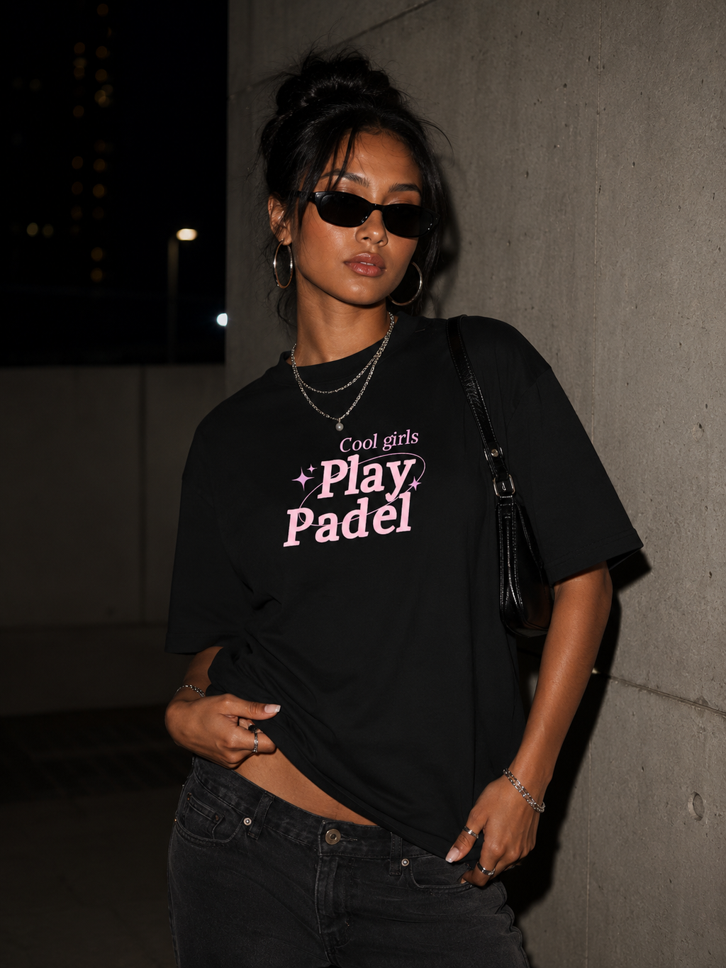 Cool Girls Play Padel Tee