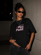 Cool Girls Play Padel Tee