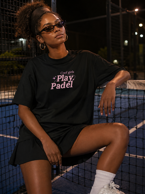 Cool Girls Play Padel Tee