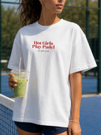 Hot Girls Play Padel Tee