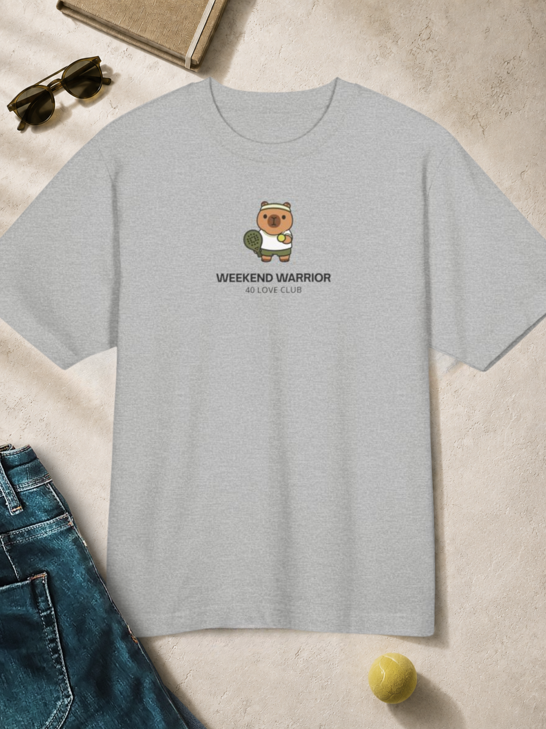 Weekend Warrior print Tee