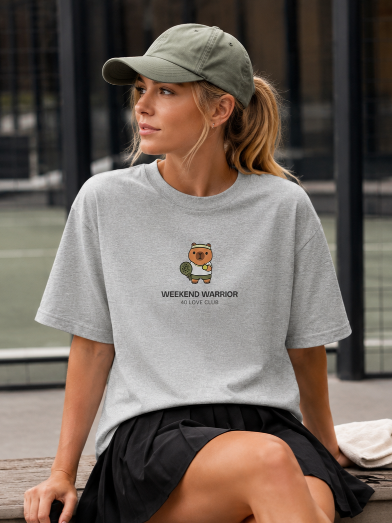 Weekend Warrior print Tee