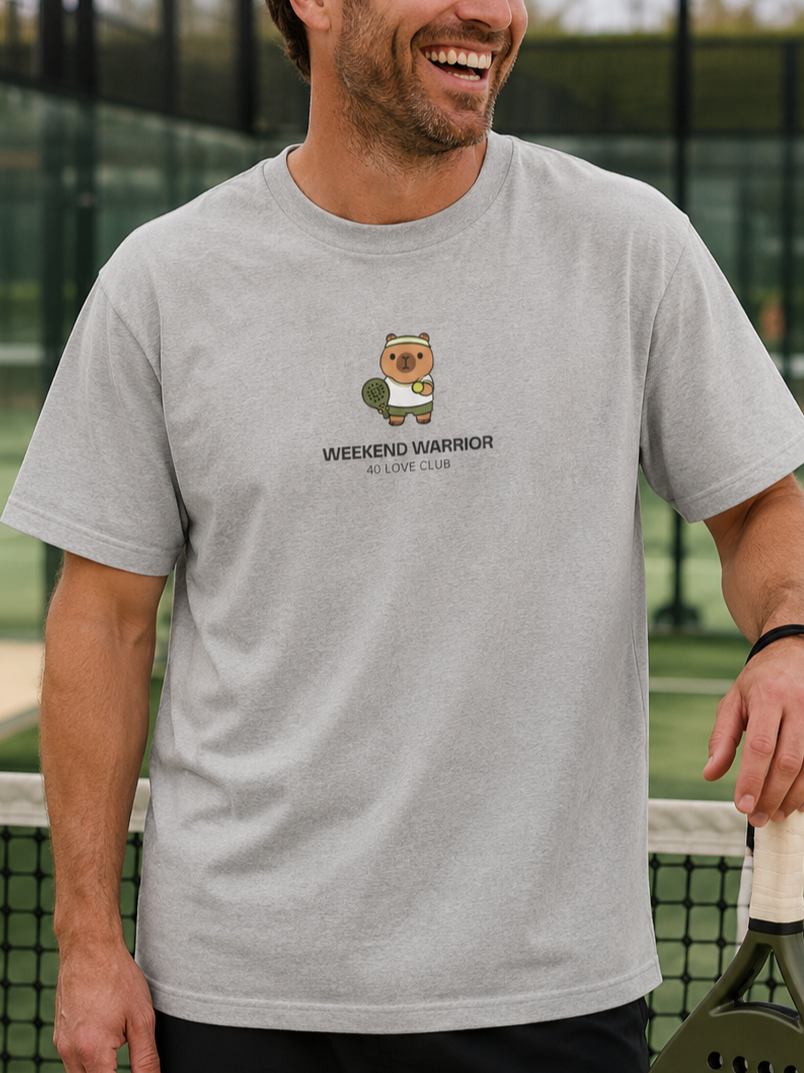 Weekend Warrior print Tee
